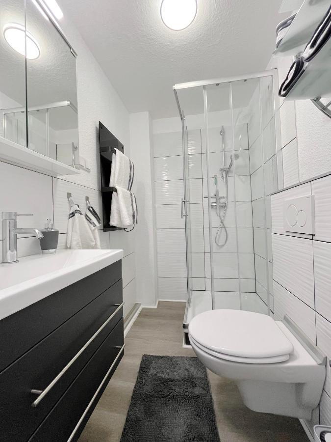 Schickes Ferienapartment In Habichtswald-Ehlen Bagian luar foto